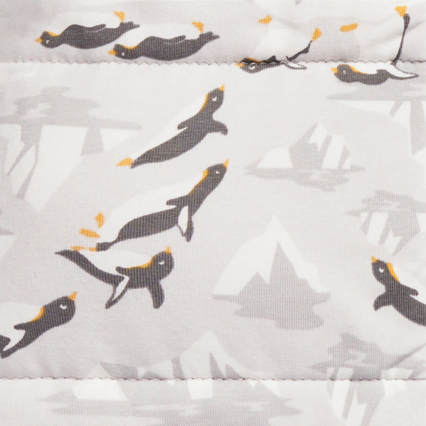 Swaddle Up™ Transition Suit 3.5 TOG Cotton Grey Penguin Parade