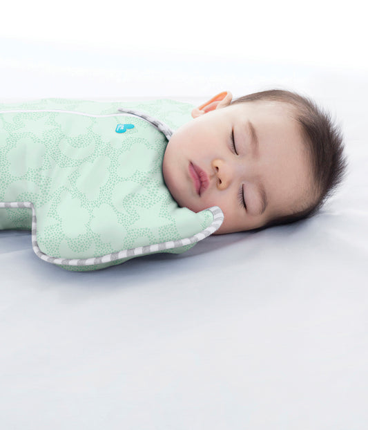 Swaddle Up™ 1.0 TOG Organic Cotton Mint Celestial Dot