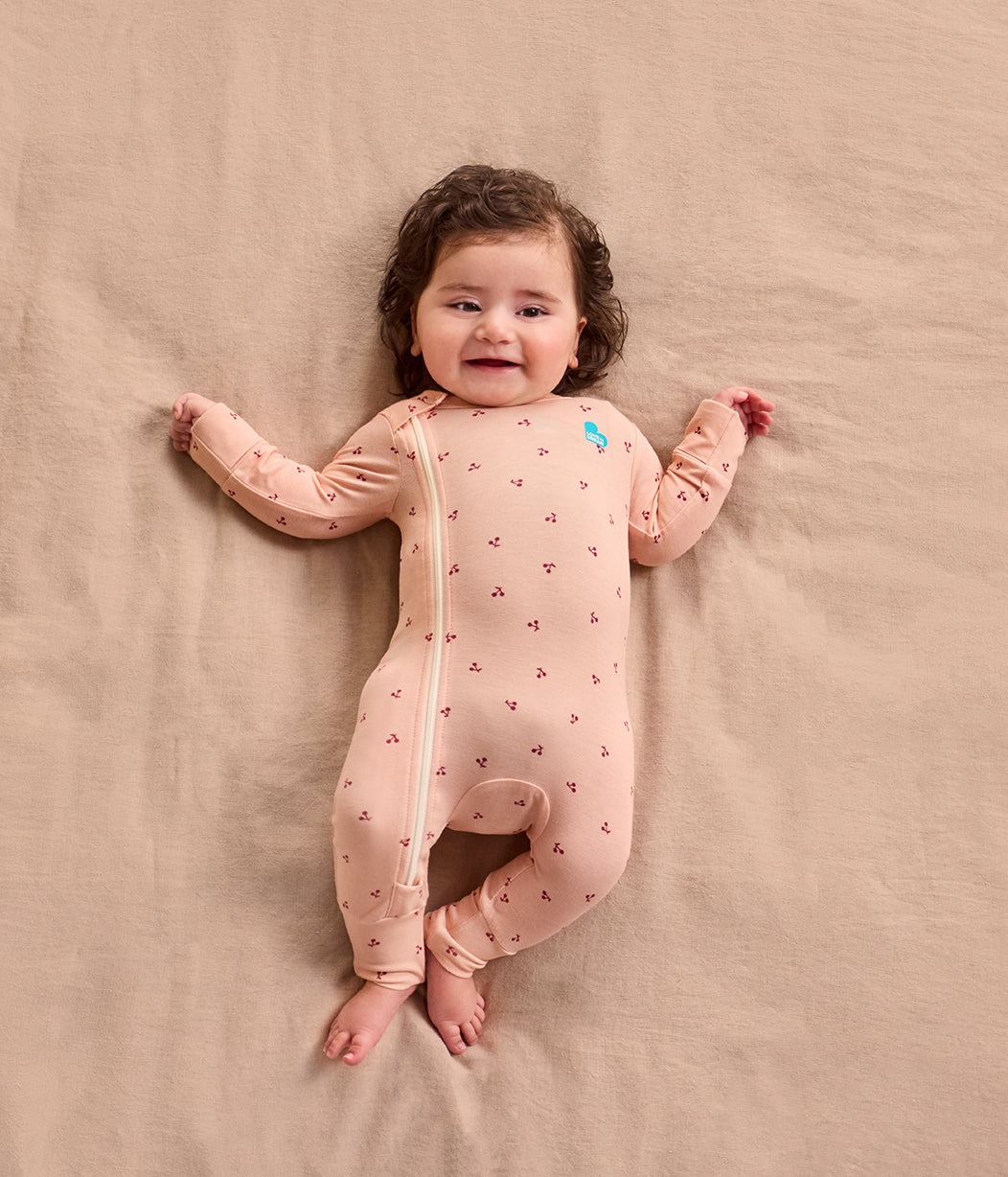 Romper Viscose from Bamboo Blush Cherries