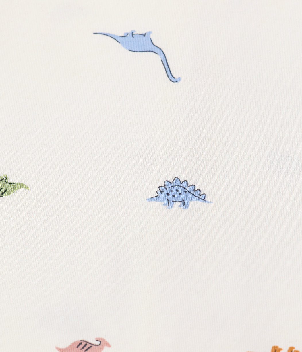 Romper Viscose from Bamboo Cream Dino Snore