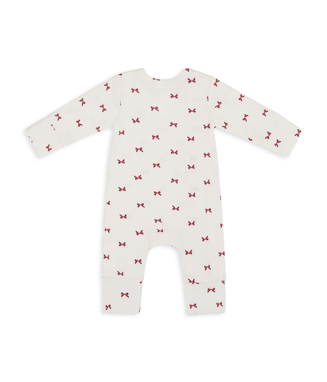 Romper Viscose from Bamboo Cream Bows