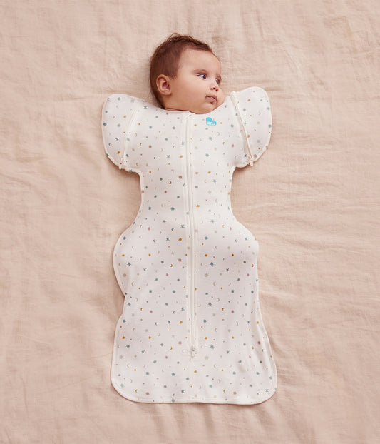 Swaddle Up™ Transition Bag 0.2 TOG Organic Cotton White Starlight