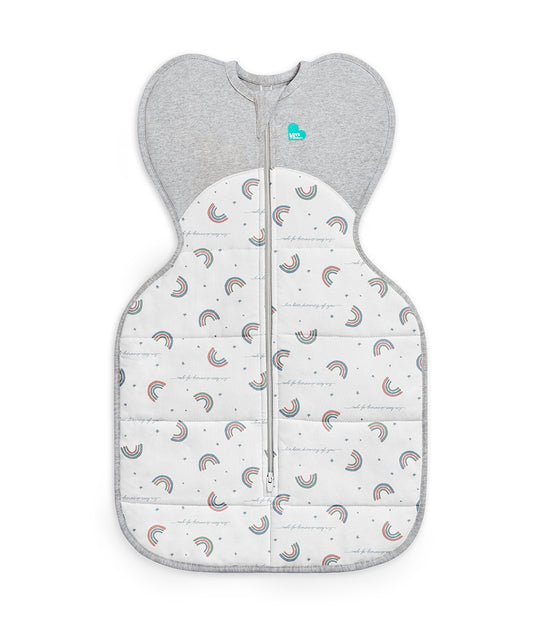Swaddle Up™ 2.5 TOG Cotton White Rainbow