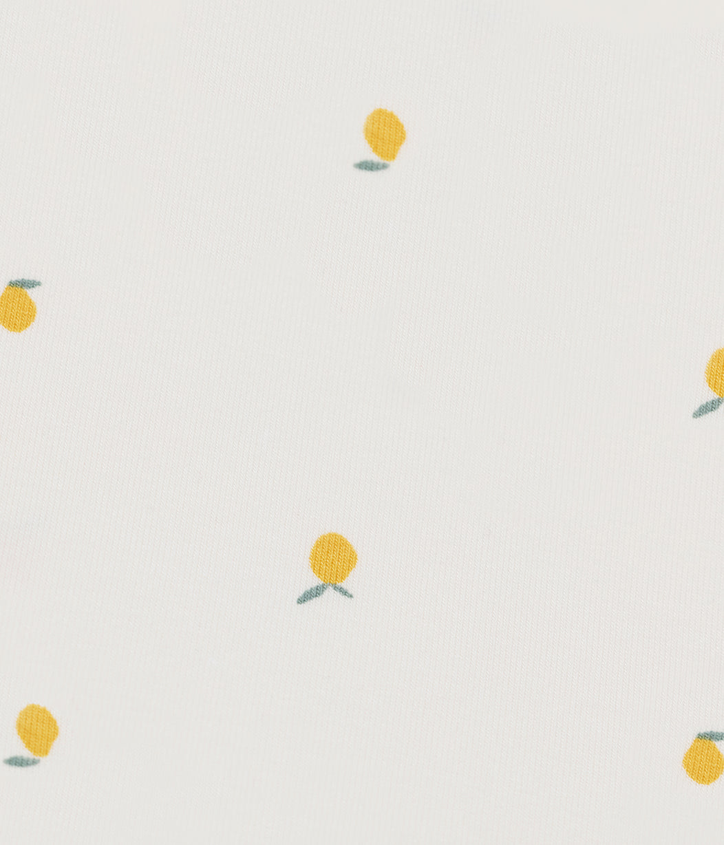 Leggings Viscose from Bamboo Cream Lemons