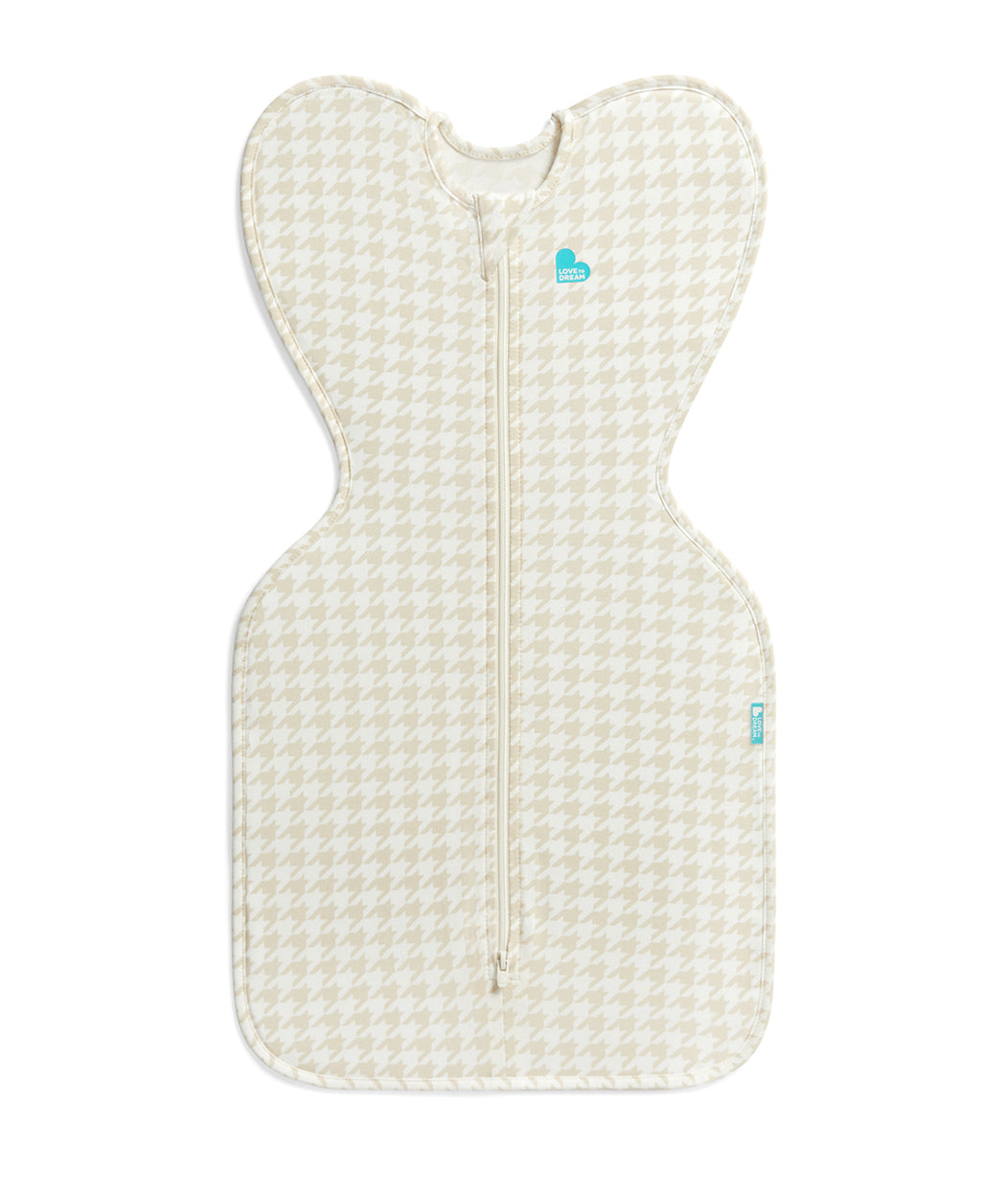 Swaddle Up Starter Bundle | 1.0 | 1.5 TOG | Houndstooth | Cream Lemons | Oatmeal Twigs