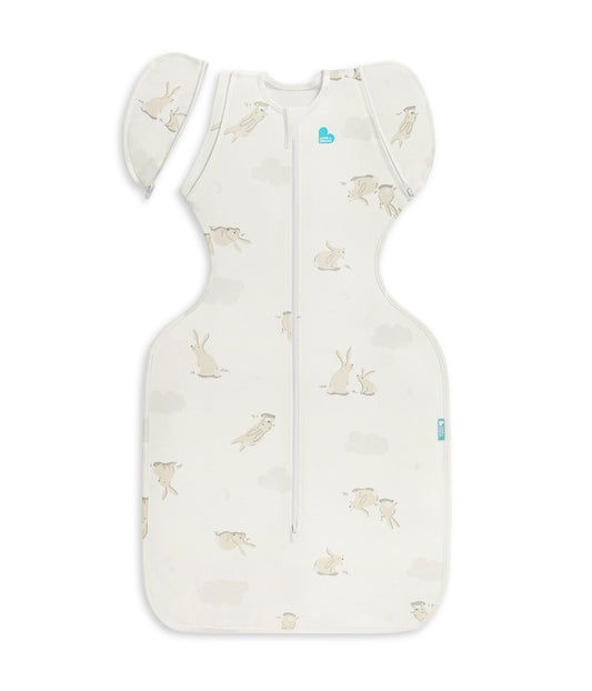 Swaddle Up™ Transition Bag 1.0 TOG Cotton White Cloud Bunnies