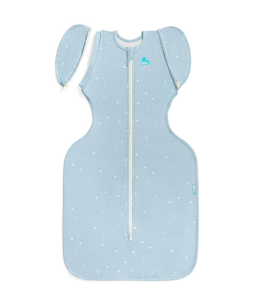 Swaddle Up™ Transition Bag 1.0 TOG Cotton Powder Blue Twinkle