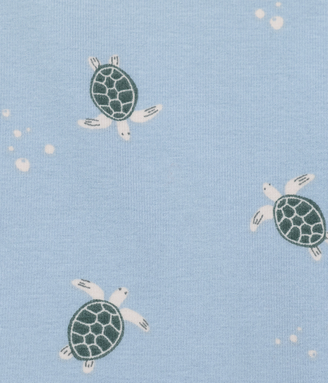 Romper Viscose from Bamboo Mist Blue Turtally