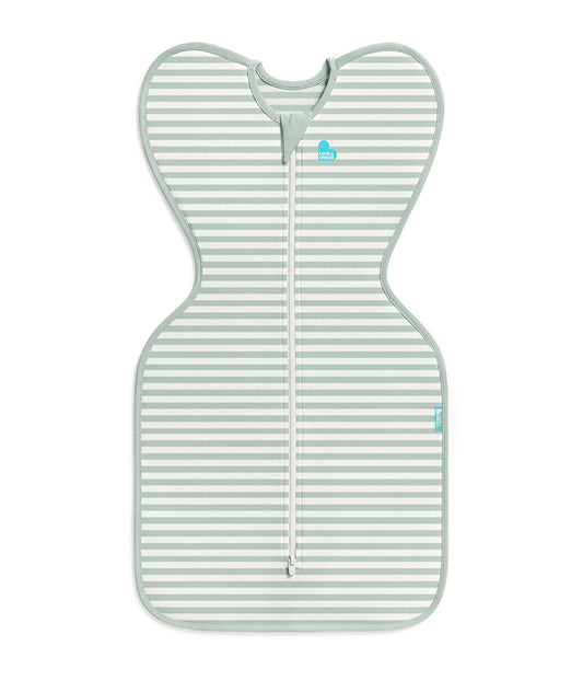 Swaddle Up™ 0.2 TOG Cotton Olive Stripe