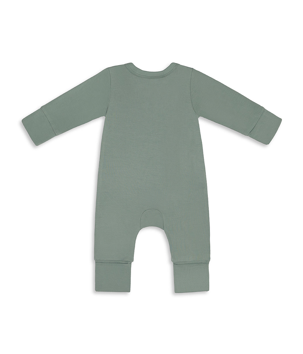 Romper Viscose from Bamboo Deep Olive