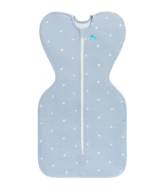 Swaddle Up™ 1.0 TOG Viscose from Bamboo Mist Blue Boats
