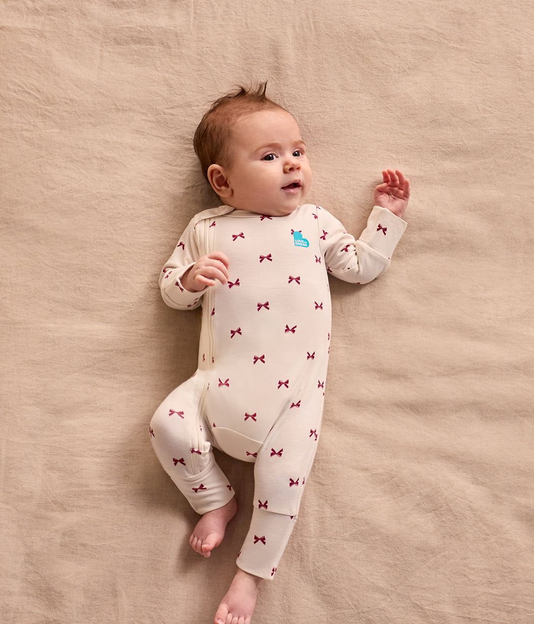 Romper Viscose from Bamboo Cream Bows