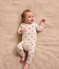 Romper Viscose from Bamboo Cream Bows