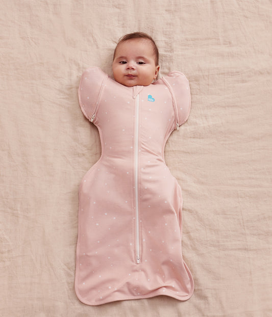 Swaddle Up™ Transition Bag 1.0 TOG Cotton Powder Pink Twinkle