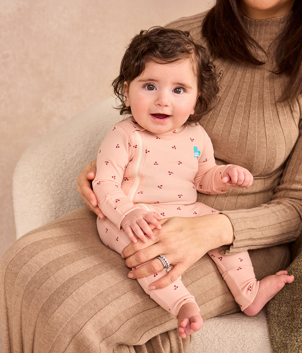 Romper Viscose from Bamboo Blush Cherries