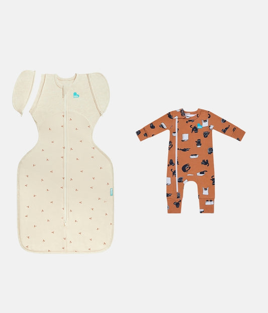 Transition Bag & Romper Bundle | 1.5 TOG | Oatmeal | Hazel