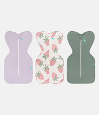Swaddle Up Starter Bundle | 1.0 TOG | Lilac | Cream | Olive