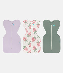 Swaddle Up Starter Bundle | 1.0 TOG | Lilac | Cream | Olive