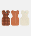 Swaddle Up Starter Bundle | 1.0 TOG | 1.5 TOG | Chocolate | Hazel | Oatmeal Twigs