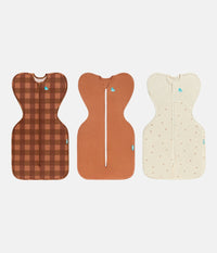 Swaddle Up Starter Bundle | 1.0 TOG | 1.5 TOG | Chocolate | Hazel | Oatmeal Twigs