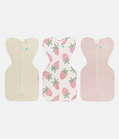 Swaddle Up Starter Bundle | 1.0 TOG | Oatmeal | Cream | Pink