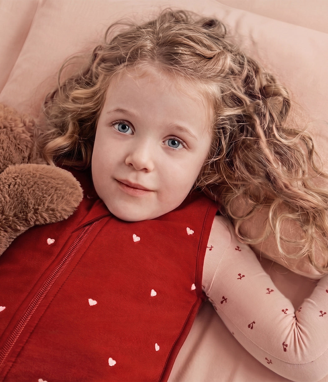 HushDry™ 2-in-1 Waterproof Toddler Pillowcase Viscose from Bamboo Blush