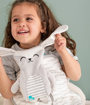 Self-Soothing Toy Grey Stevie The Bunny