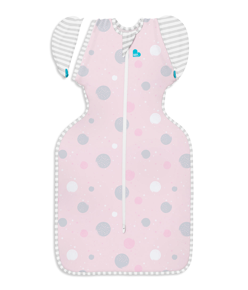 Swaddle Up™ Transition Bag 0.2 TOG (24-27°C) Rose Cotton