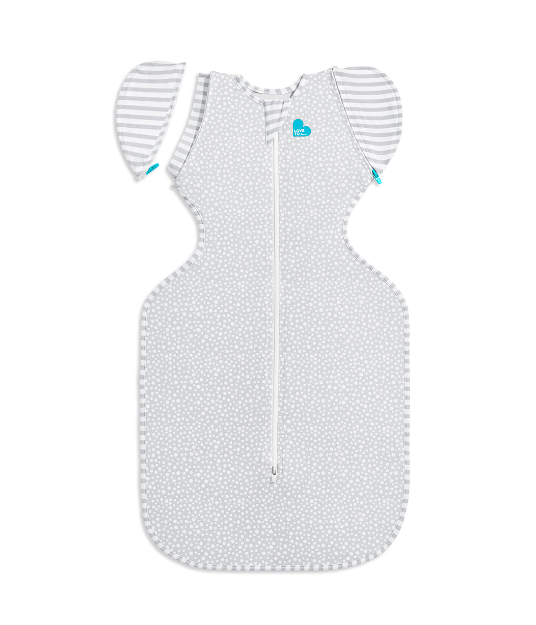 Swaddle Up™ Transition Bag 1.0 TOG (20-24°C) Grey Dot Viscose from Bamboo