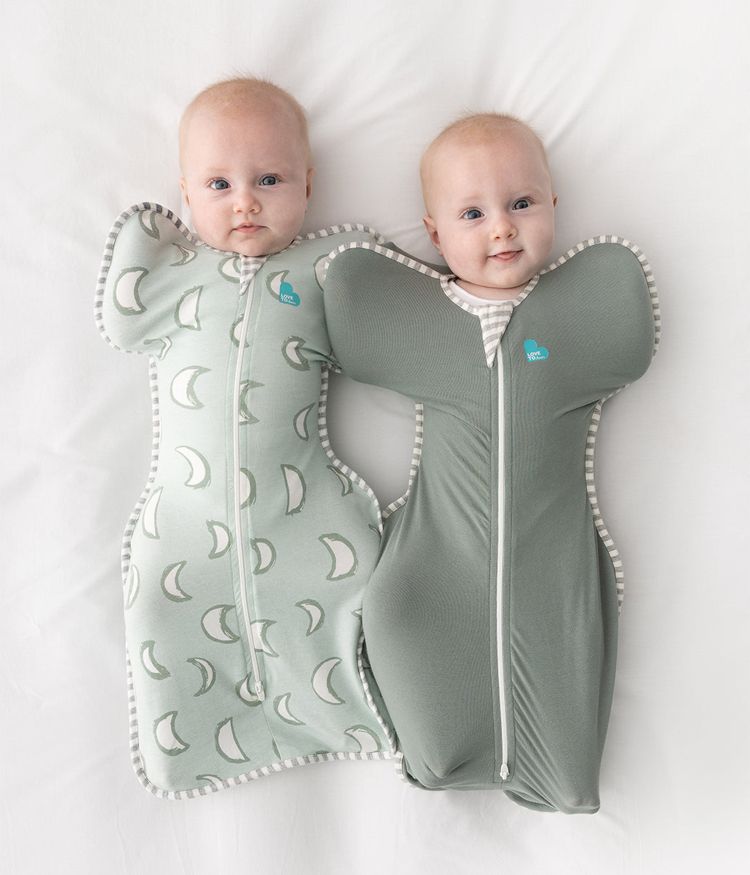 Swaddle Up™ 1.0 TOG (20-24°C) Deep Olive Original Cotton