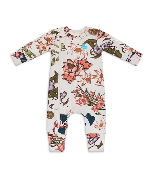 Romper Viscose from Bamboo Cream Wandering Folk