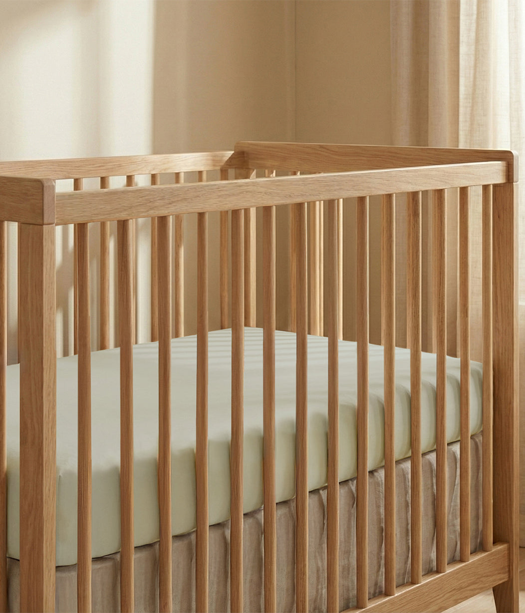 HushDry™ 2-in-1 Waterproof Fitted Cot Sheet Viscose from Bamboo Sage