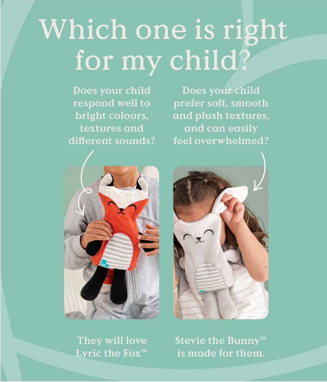 Self-Soothing Toy Lyric The Fox™ Orange