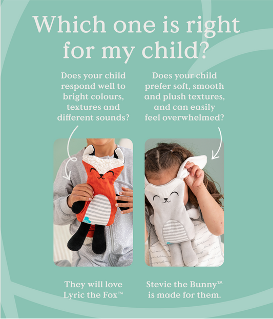 Self-Soothing Toy Orange Lyric The Fox