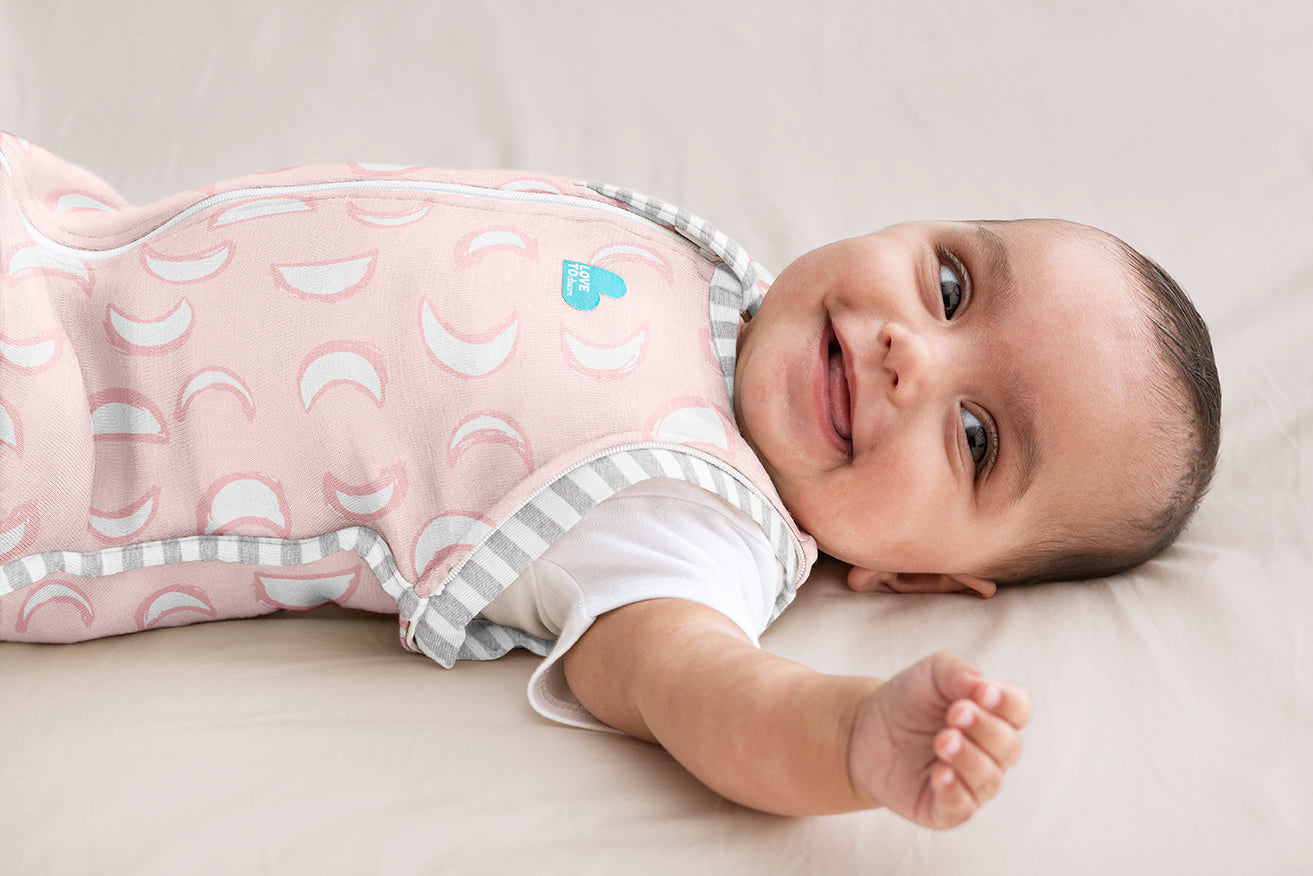 Swaddle Up™ Transition Bag 1.0 TOG (20-24°C) Dusty Pink Eclipse Original Cotton