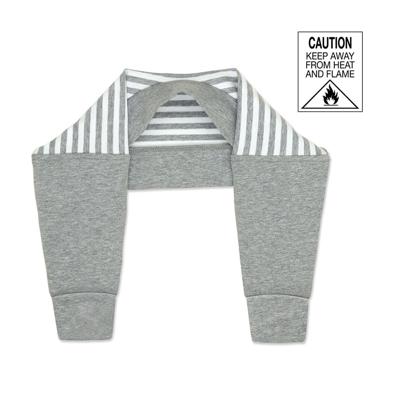 Arm Warmers 4-36 Months Stripe Grey