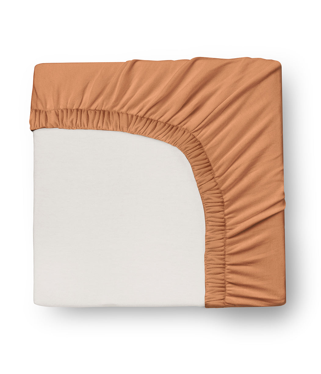 HushDry™ 2-in-1 Waterproof Fitted Cot Sheet Viscose from Bamboo Hazel