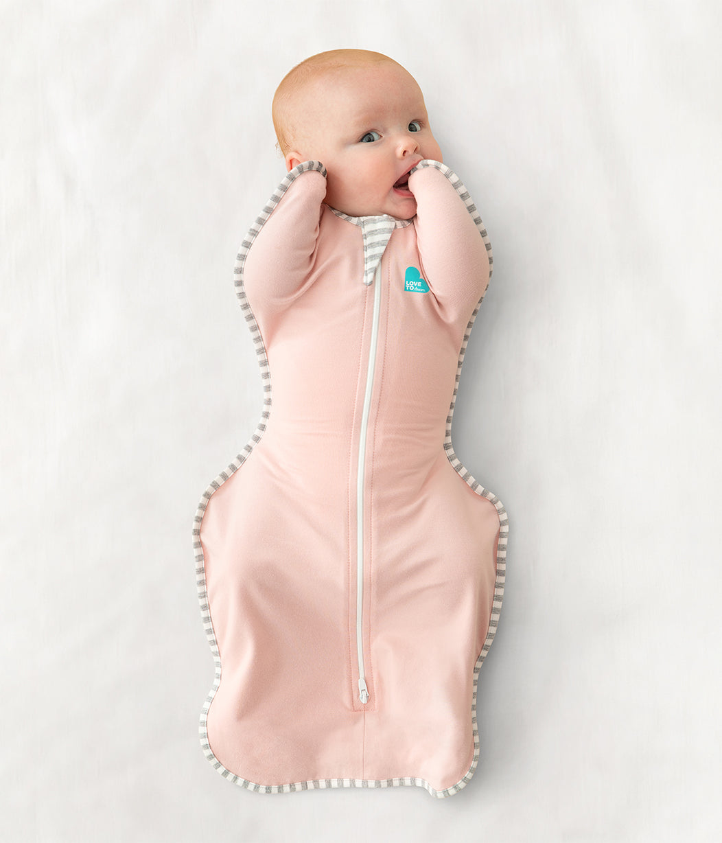 Swaddle Up™ 1.0 TOG (20-24°C) Dusty Pink Original Cotton