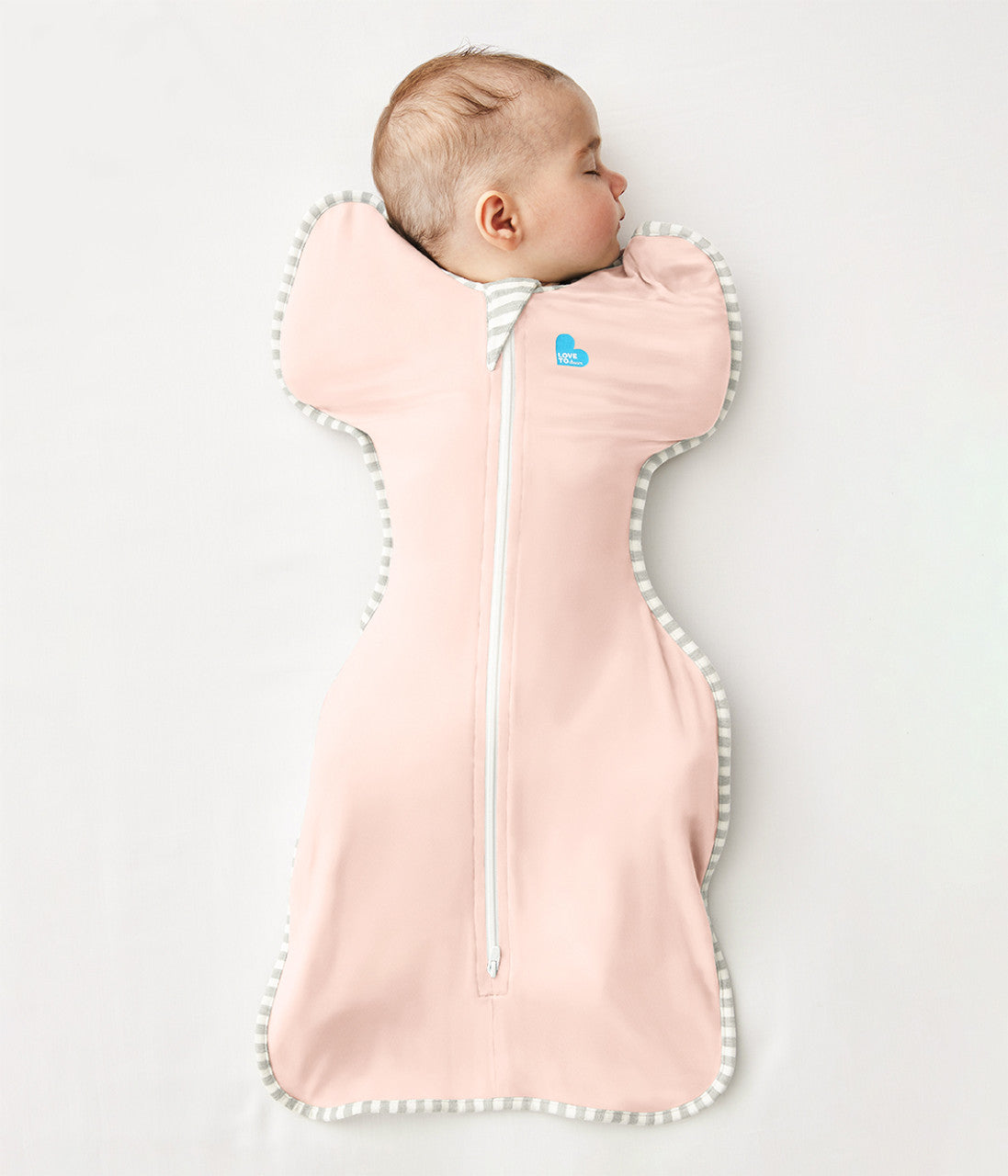 Swaddle Up™ 0.2 TOG (24-27°C) Rose Cotton