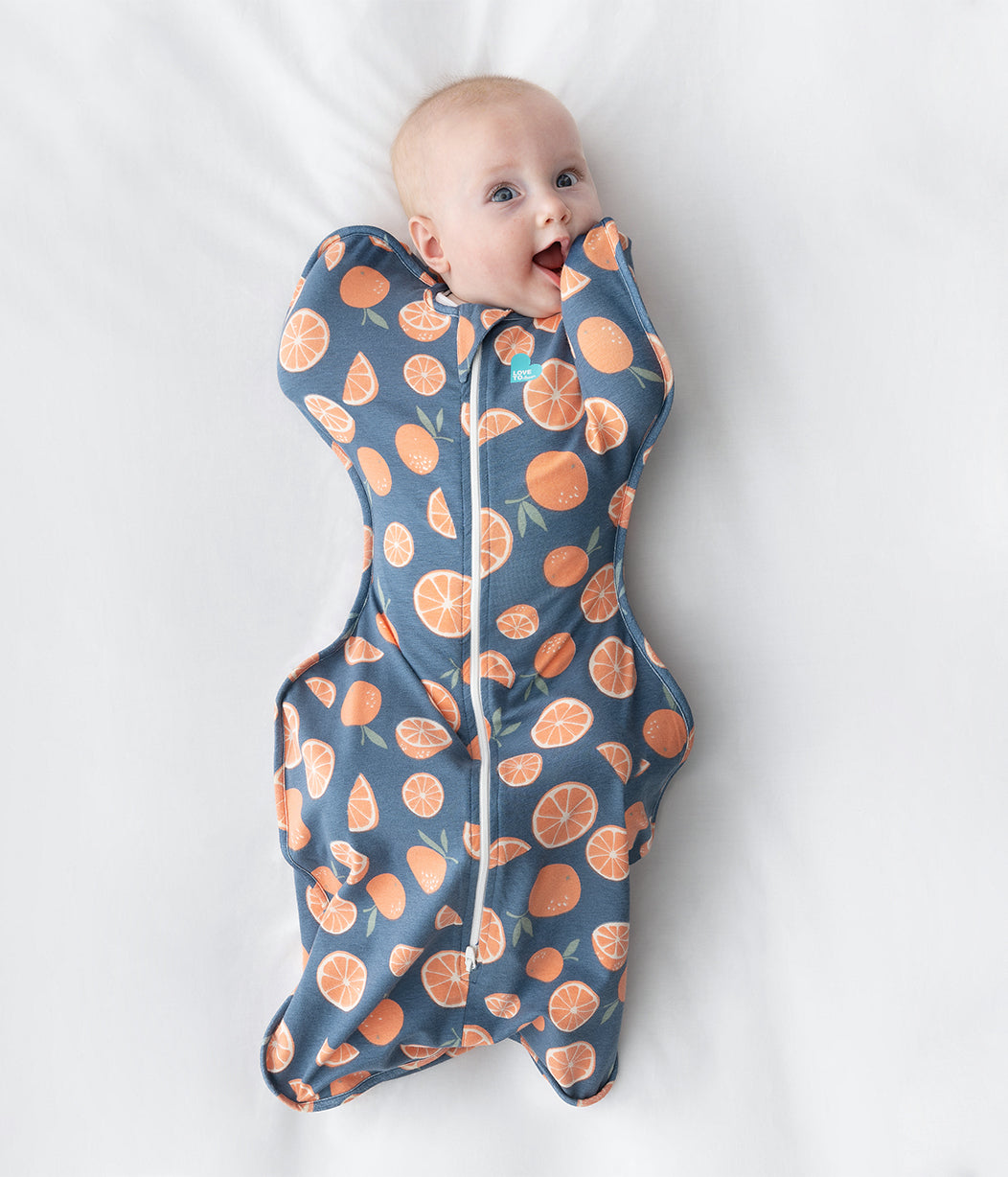 Swaddle Up™ 1.0 TOG (20-24°C) Denim Sweet Dreams Original Cotton