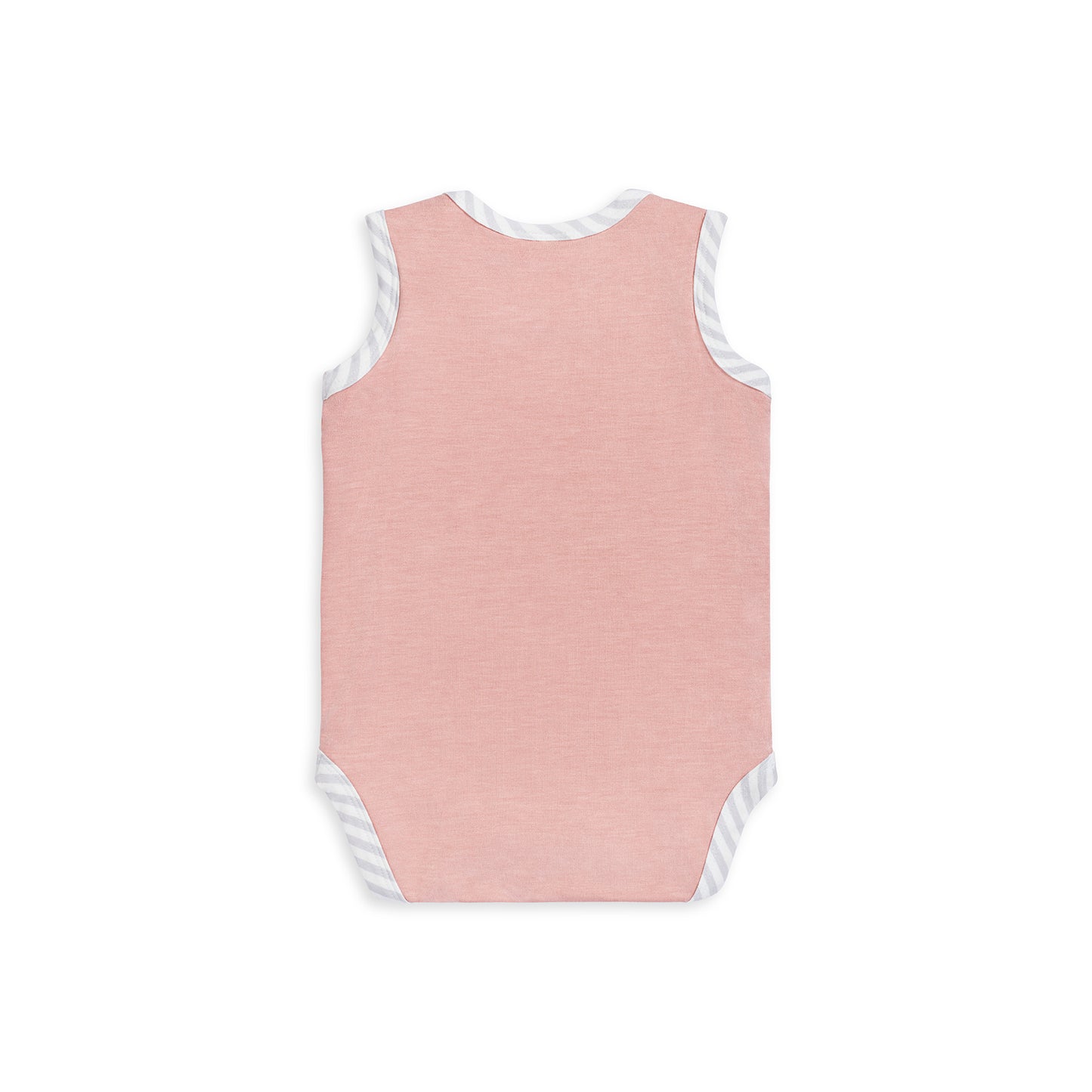 Bodysuit Sleeveless Pink Ecovero