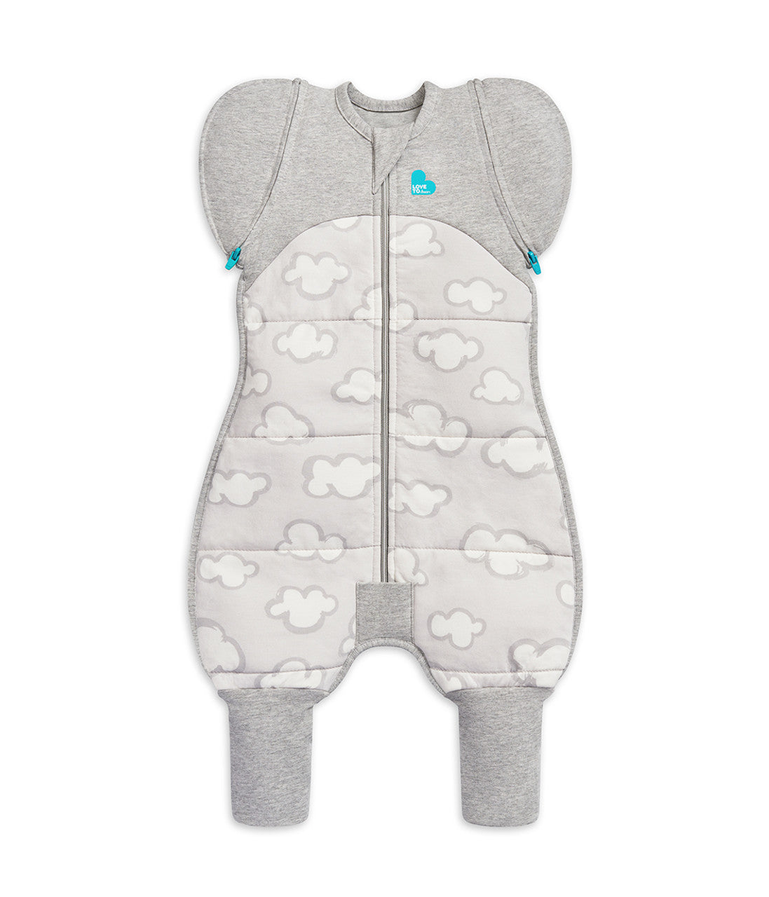 Swaddle Up™ Transition Suit 2.5 TOG (16-20°C) Grey Daydream Quilted Cotton