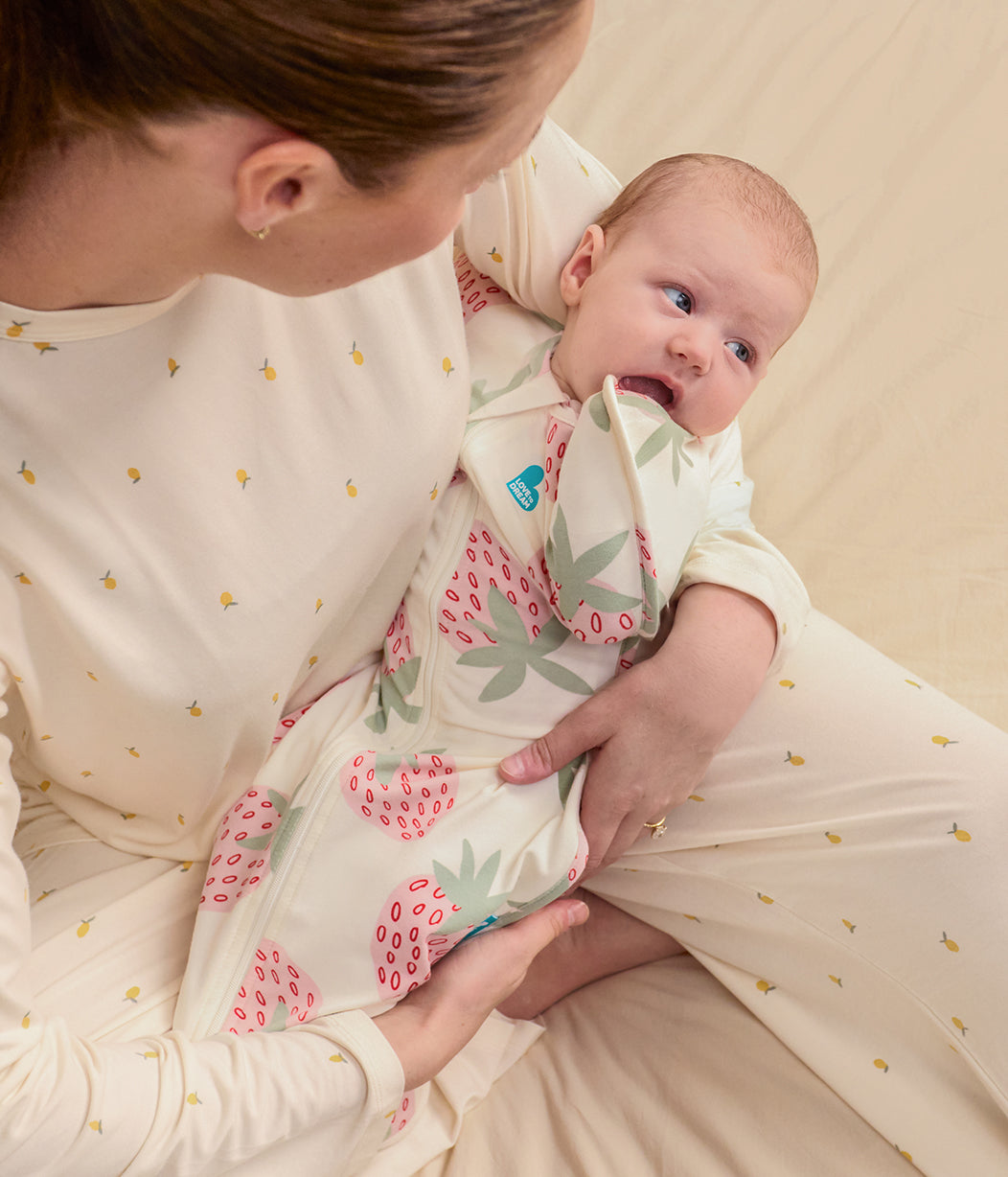 Swaddle Up™ 1.0 TOG Original Cotton Cream Bumper Crop