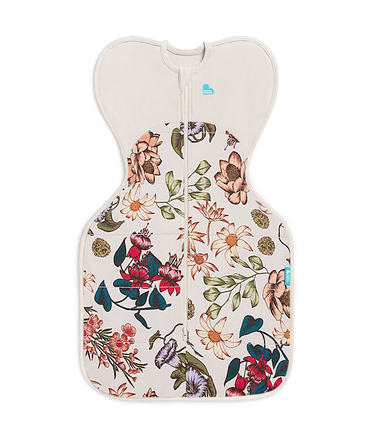 Swaddle Up™ 2.5 TOG Quilted Cotton Cream Wandering Folk