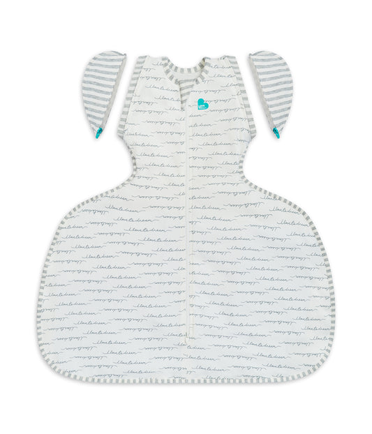 Swaddle Up™ Transition Bag Hip Harness 1.0 TOG Cotton White Dreamer