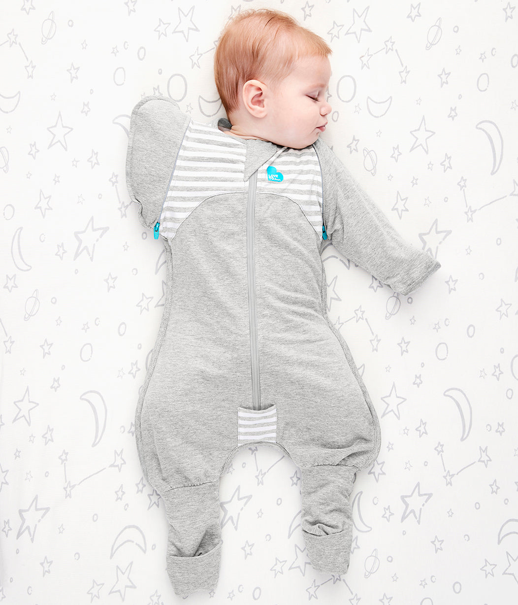 Swaddle Up™ Transition Suit 1.0 TOG (20-24°C) Grey Original Cotton