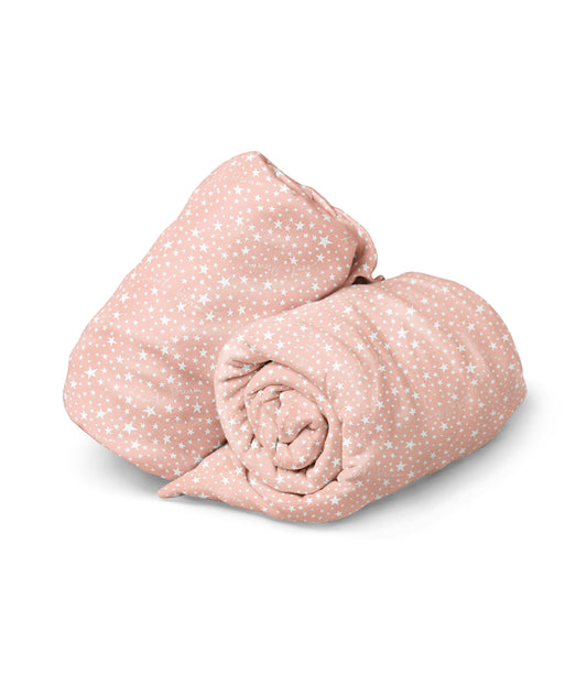 Fitted Bassinet/Basket Sheet Twin Pack Cotton Pink