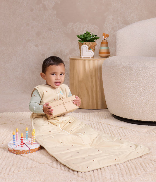 Sleep Bag Bundle | 2.5 TOG | Oatmeal Bees | Olive Bees | Storm Blue
