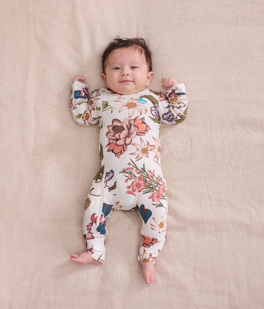 Romper Viscose from Bamboo Cream Wandering Folk