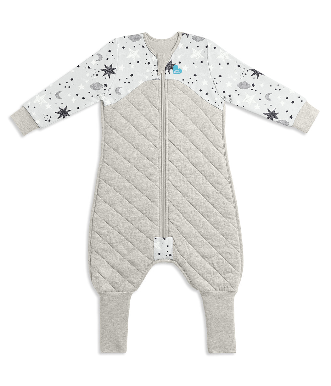 Sleep Suit Clearance 3.5 TOG (14-16°C) Grey Quilted Cotton/Polyester Filling